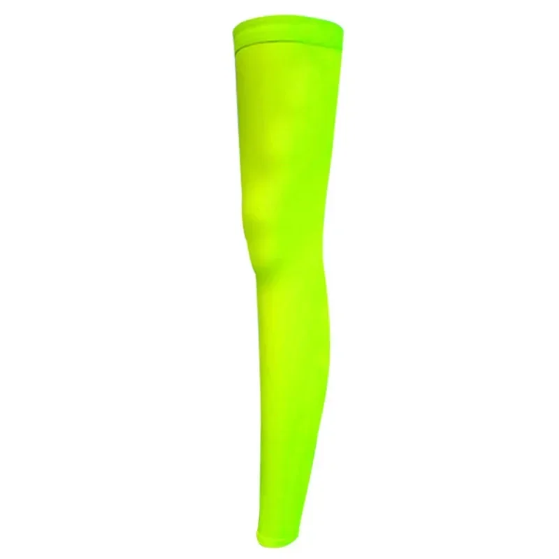 Men Women Ice Silk Lycra Cycling Legwarmers Anti-uv Sunscreen Basketball Soccer Sports High Elasticity Legging Leg sets