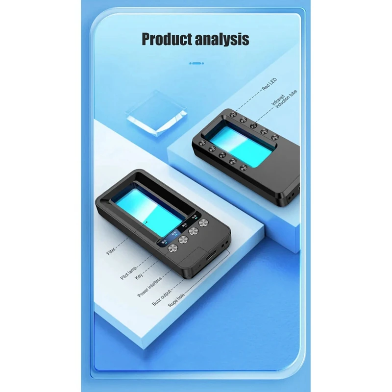 Infrared Ray Anti Candid  With Optical Filter Glass Hotel Privacy Protection Door Window Monitoring Easy To Use
