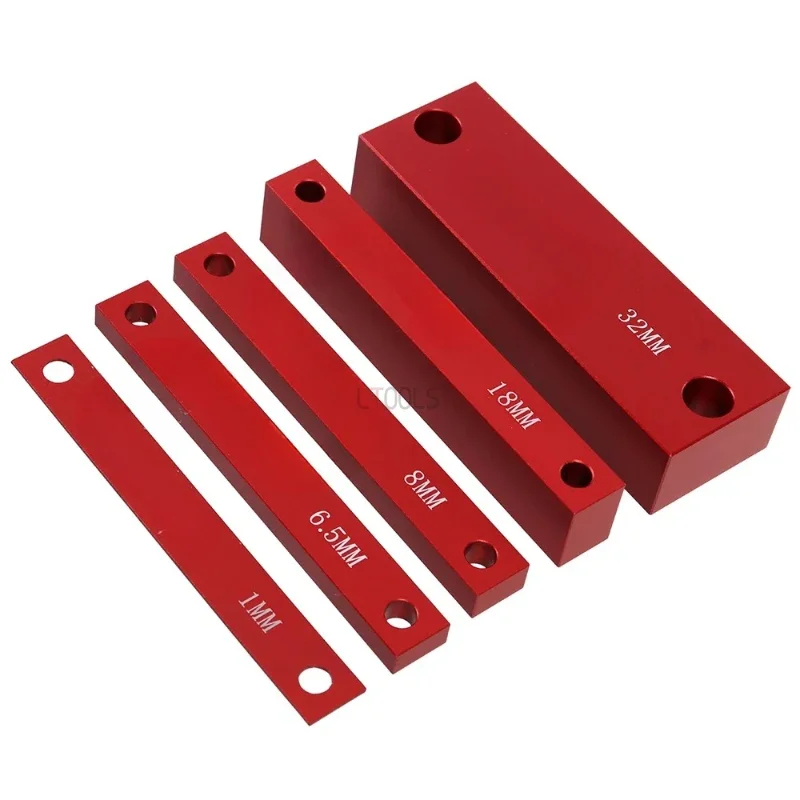 

Woodworking Gauge Block New Height Measurement Gasket Metric 9-piece Set of Gauge Height Gauges Table Saw Measurement Blocks DIY