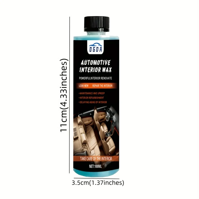 UV Plastic Restorer & Interior Polisher 6