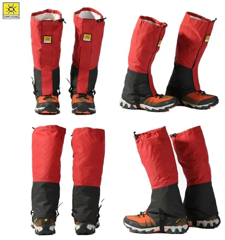 Description Picture 3 of itemAdults Children Long Tube Leg Covers Waterproof Legs Protection For Hiking Skiing Climbing Pants Shoes Cover Durable Bandage