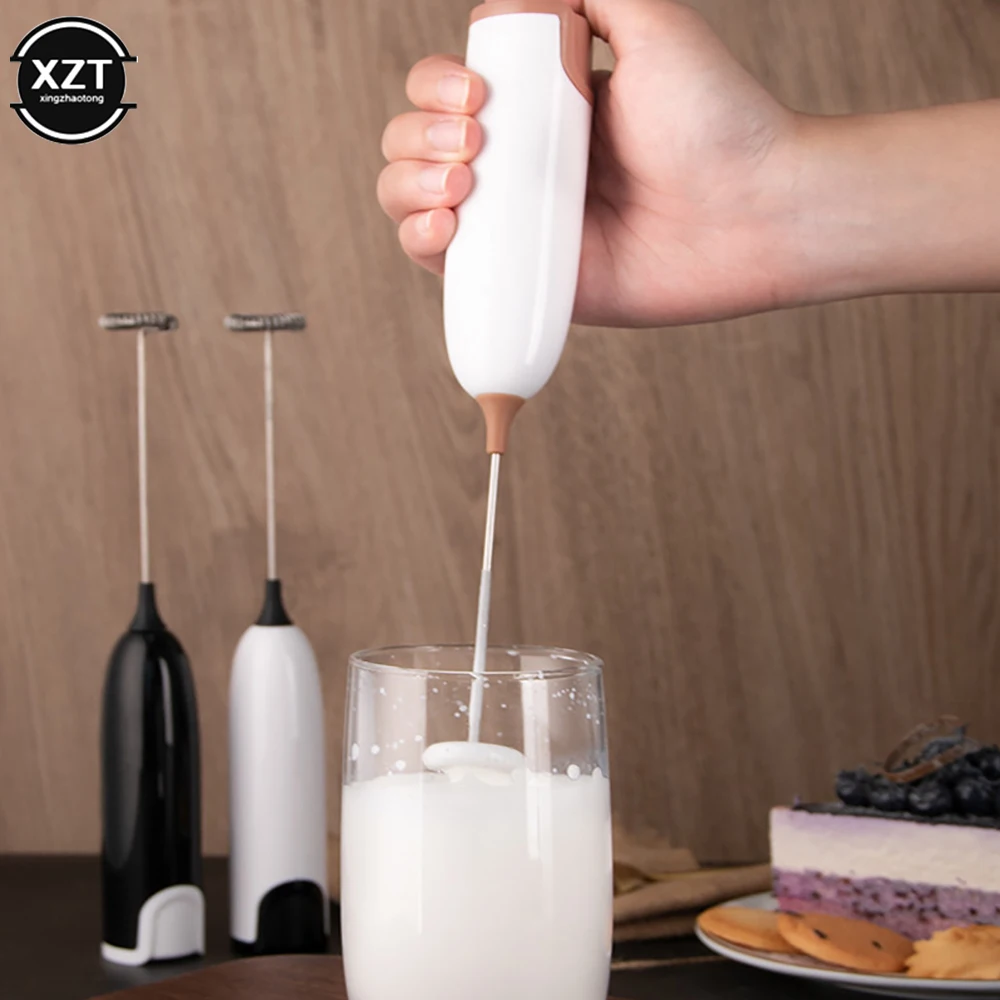 Electric Milk Frother Kitchen Drink Foamer Whisk Mixer Stirrer Coffee Cappuccino Creamer Whisk Frothy Manual Blend Whisker Egg milk frother,electric whisk,handheld electric whisk