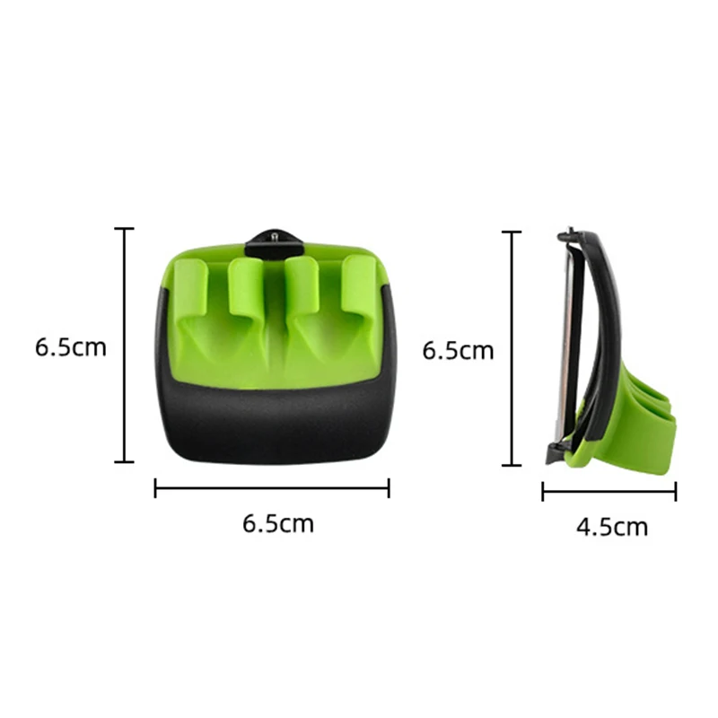 Fruit Peeler Stainless Steel Blade Lemon Grapefruit Fruit Peeler Two Finger Planer Quickly Peeling Kitchen Gadgets