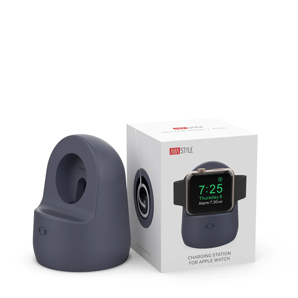 

Apple Watch Charging Stand Is Suitable For Apple Watch 4/3/2/1 44mm/42mm/40mm/38mm Silicone Base Watch Charger Accessories