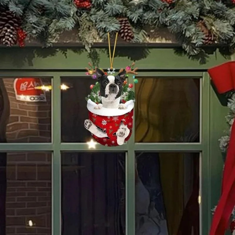10 Ciondoli Per Albero Di Natale A Forma Di Gatto In Acrilico - Simpatici Ornamenti Natalizi Decorativi Per Addobbi, Regali Tema Felino