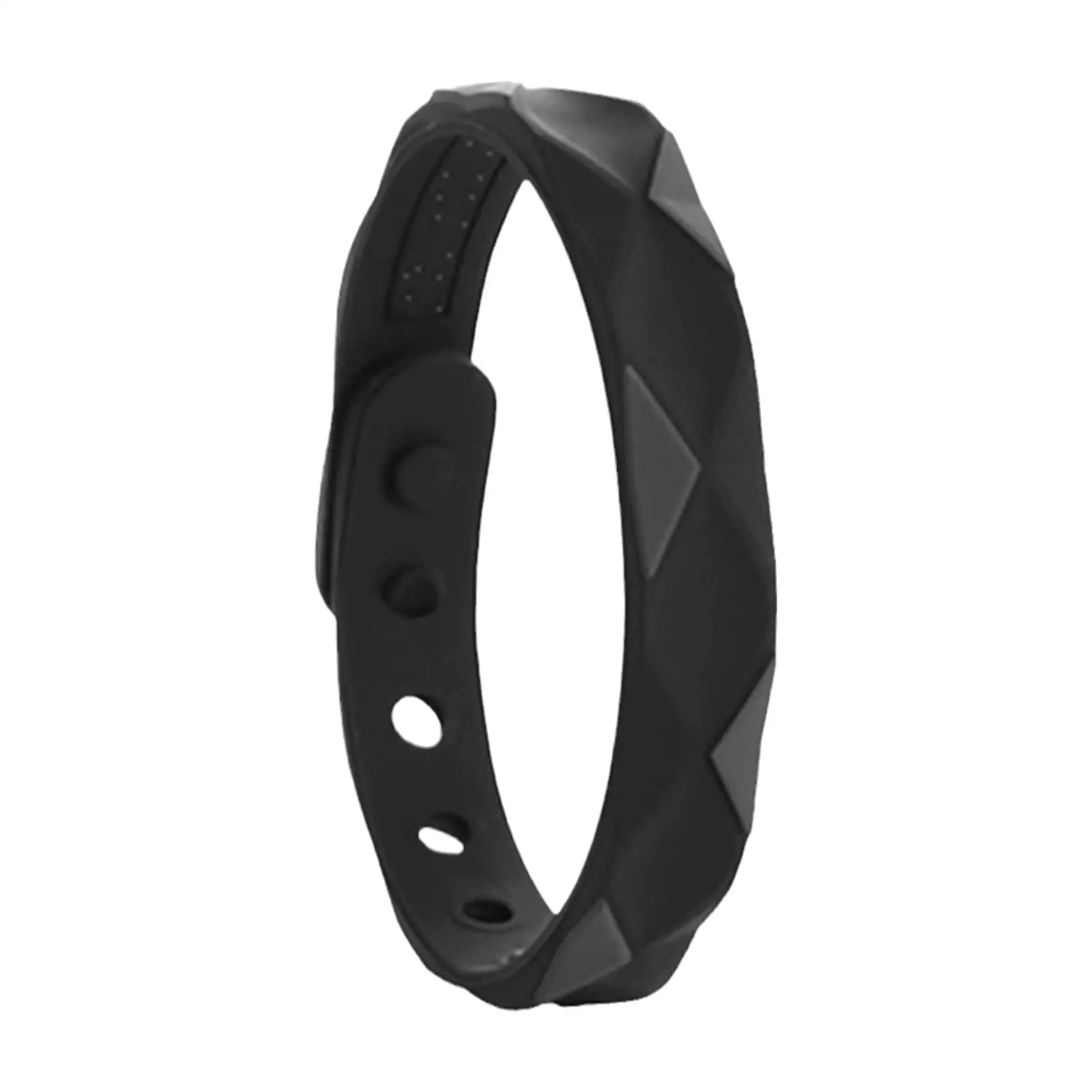 Negative Ion Anti-static Sports Bracelet Far Infrared Magnetic Ion Wristband Silicone Balance Negative