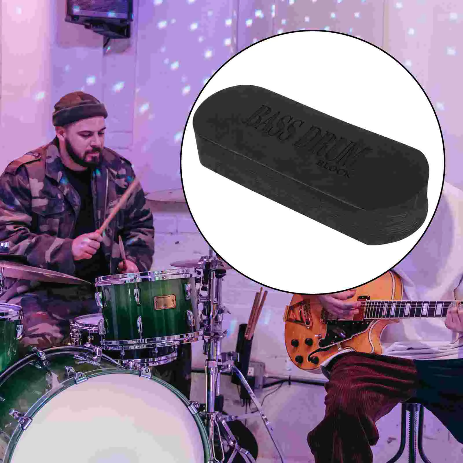 

Противоскользящий блочный бас-барабан, противоскользящий хлопковый барабан, набор губчатых перкуссионных частей