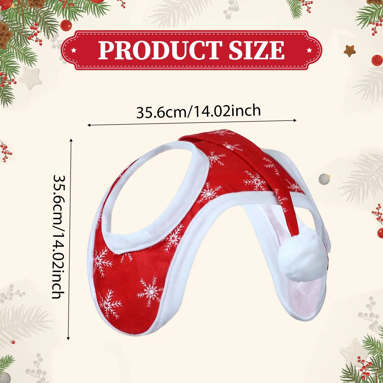 Horse Christmas Hat Christmas Cap Accessories Thick Warmer Costume Horse Santa Horse Christmas Hat Christmas Cap Accessories Thick Warmer Costume Horse Santa