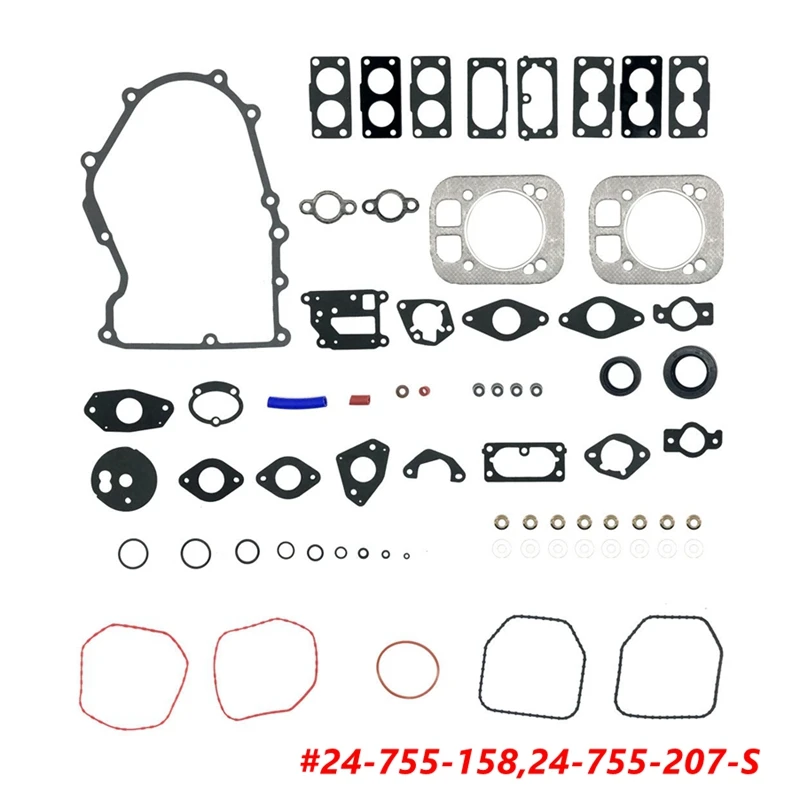 Engine Gasket Overhaul Kit Set For Kohler 24-755-158 CH25S CH730S 24-755-207-S