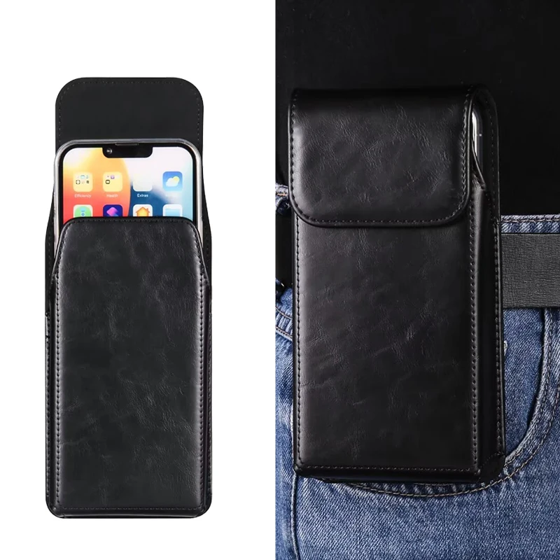 Universal Magnetic Phone Waist Bag with Belt Clip – Premium Smartphone Carrying Case