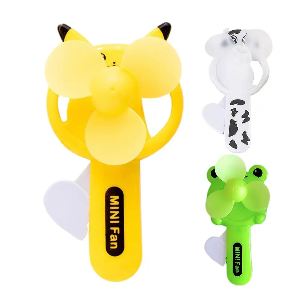 Manual Press Small Fan Hand Pressure Fan Personal Fan Handheld Cartoon Mini Portable Hand Fan Novelty Toys for Boys Girls 2 Saf94c8579fdc4ec0aadad75f656e059bV