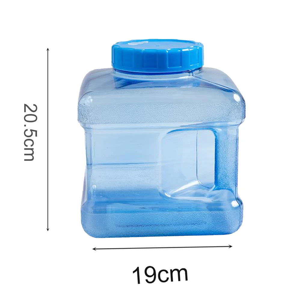 5L Camping Water Container with Handle Water Storage Bucket Portable Emergency Storage Tank for Outdoor Camping Hiking