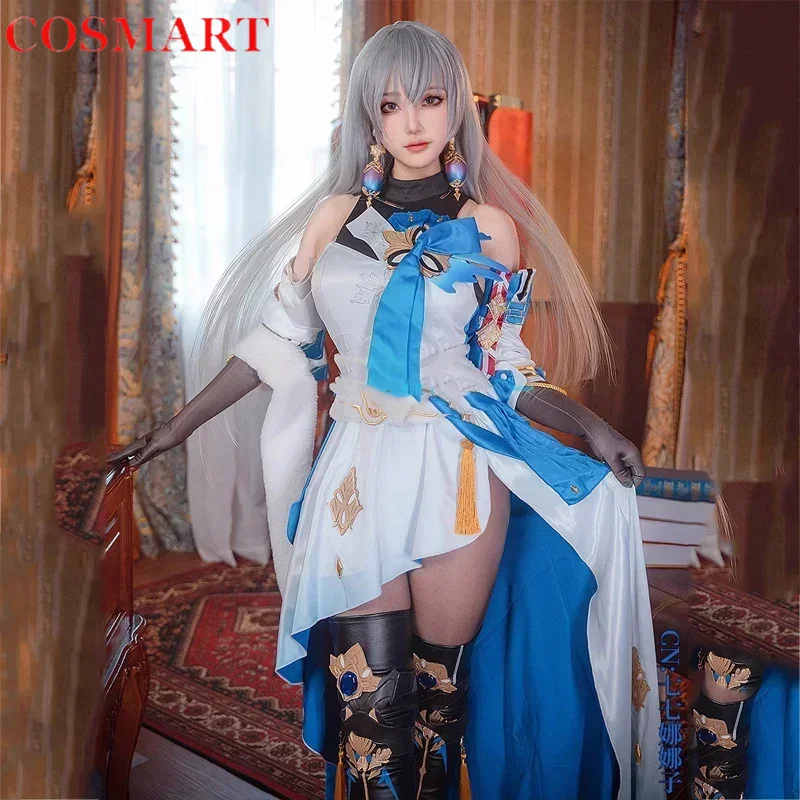 

Game Honkai Star Rail Bronya Cosplay Costume Women Cute Party Dress Suit Halloween Carnival Uniforms Anime Clothing Custom Made