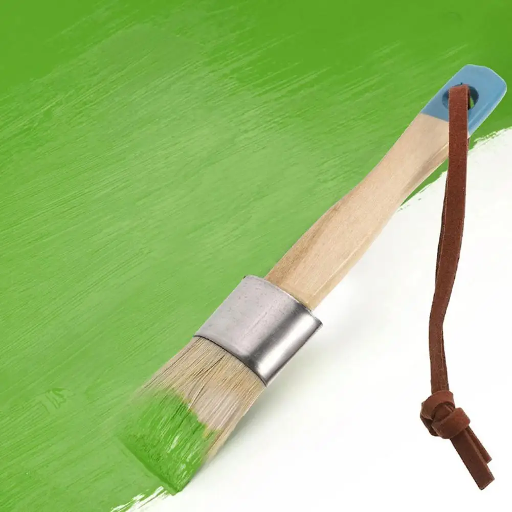 Durable Furniture Brush Sturdy Chalk Paint Brush Flexible Chalk Wax Stencil Set Wide Application 4Pcs paint brushes