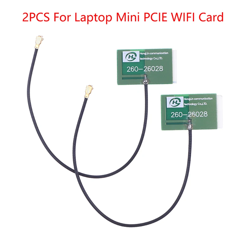 

2 шт., внутренняя Wi-Fi антенна IPEX для Mini PCIE