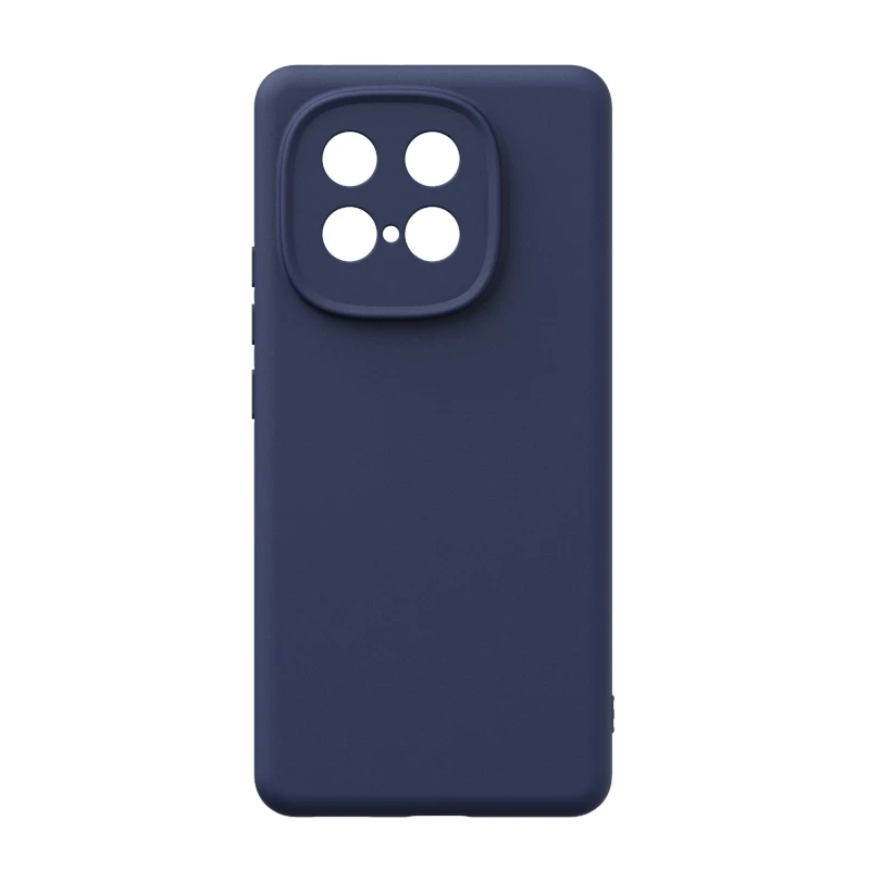Shockproof Soft Liquid Silicone Case with Slim Design and Precise Camera Protection