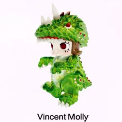 thumbnail image 1 of POP MART Molly x INSTINCTOY Erosion Molly Costume Series Kawaii Anime Action Figure Ornament Figurines Home Decor Dolls Gift, 1 of 5