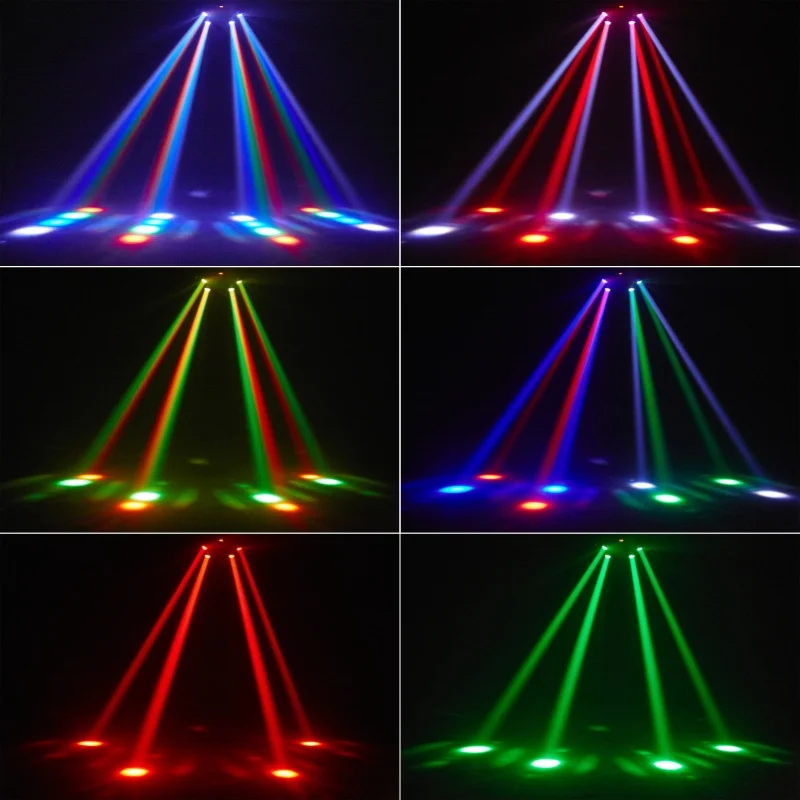 Remote Controller LED 80W RGBW Beam DJ Disco Stage Lighting Effect Party Wedding