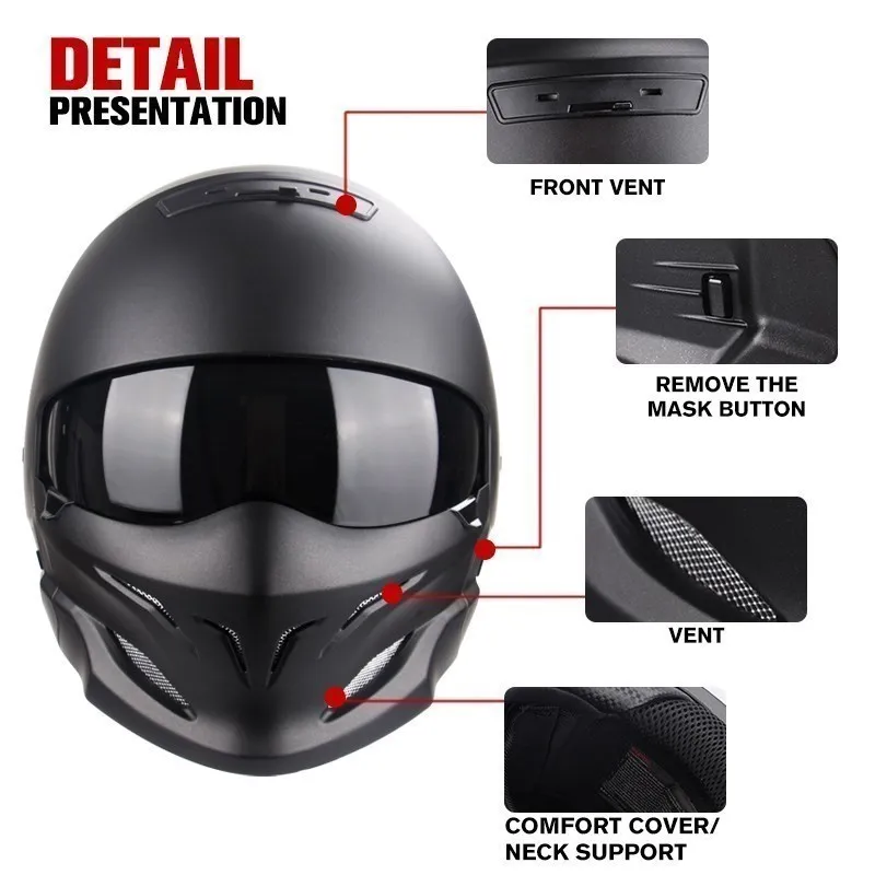 Casco estilo depredador clearance