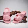 2024 Summer Kid Slippers Sandals Boy Girls PVC Flats Soft Bottom Girls Kids Trend Double Buckle Slides Beach Shoes For Children 3