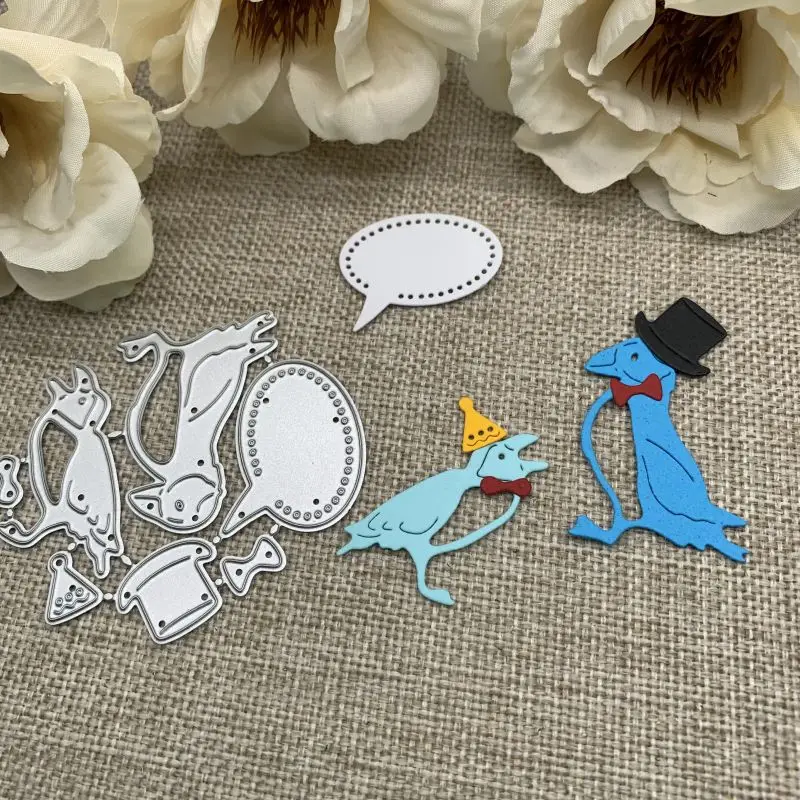 

Puffin bird decoration Metal Cutting Dies Stencils For DIY Scrapbooking Decorative Handcraft Die Cutting Template Mold