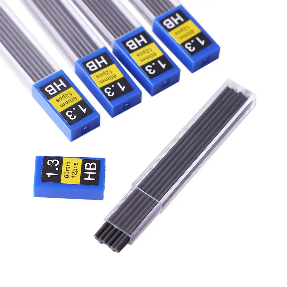 5Pcs/lot 0.3mm 0.5mm 0.7mm 0.9mm Mechanical Pencil Lead Refill Art Drawing Automatic Pencil Replaceable Refills Cute Stationery 4