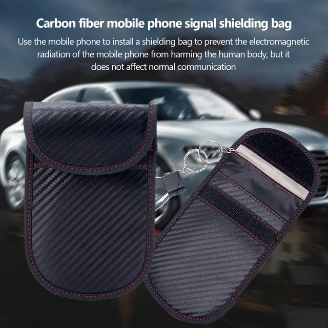 2020 Signal Blocking Bag Cover Signal Blocker Case Faraday Cage Pouch For  Keyless Car Keys Radiation Protection Cell Phone - AliExpress
