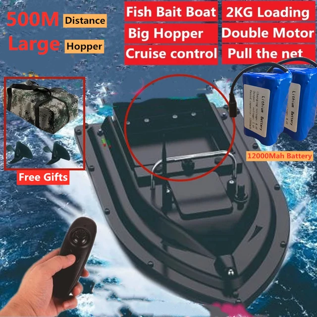 Remote Control Fishing Boat Catches Fish  Remote Control Fishing Boat  Baitcasting - Rc Boats - Aliexpress