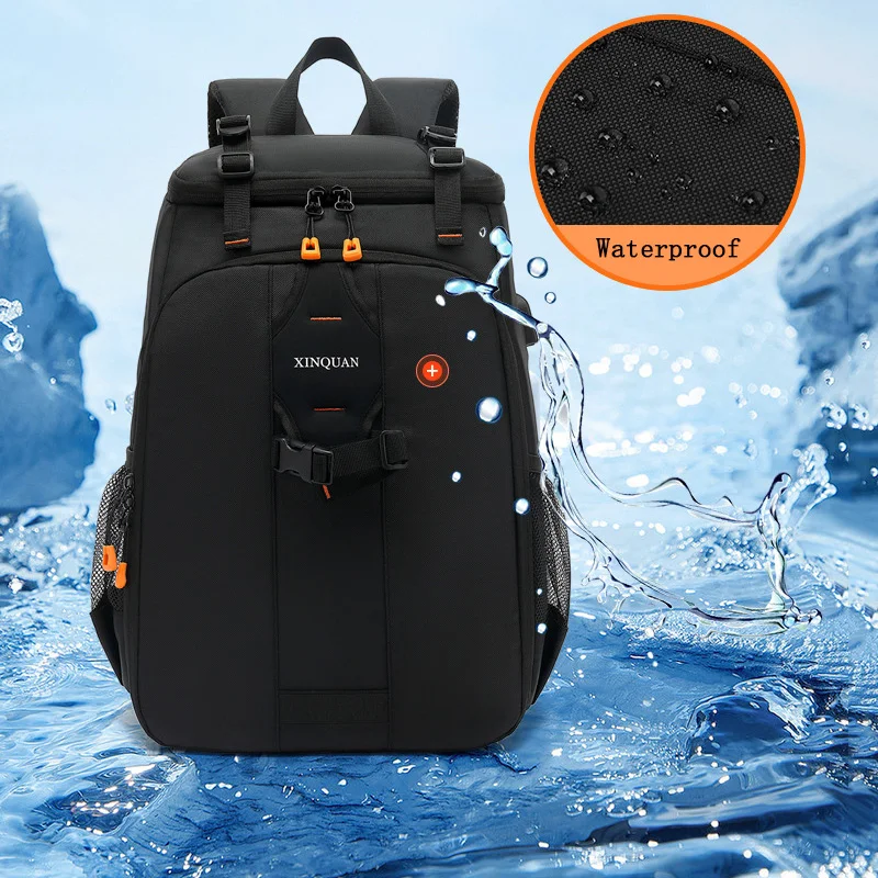 Waterproof Travel Backpack Large Capacity Photography Camera Shoulder Video Tripod DSLR Bag For Canon Nikon Sony Pentax_voghion.com