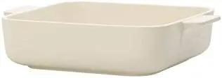 

& Boch Clever Cooking Square Baking Dish, 8.25 x 8.25 in, White Silicone kitchen accessories in square cake pan Baking tray Cak