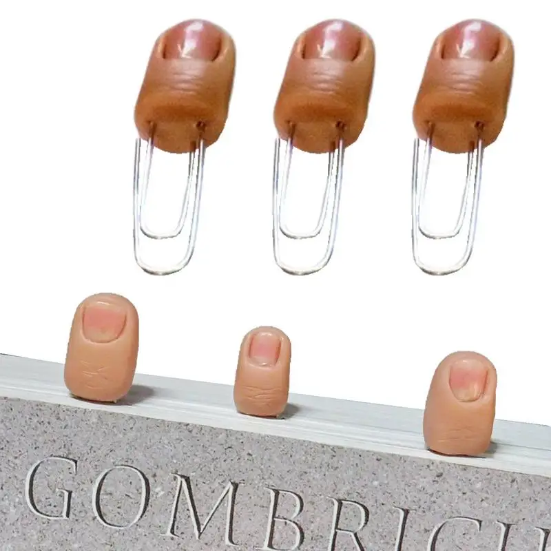 

Scary Finger Bookmark 3 Pcs Halloween Spooky Paperclip Decorations Resin Bookmarks Halloween Spooky Paperclip Decorations