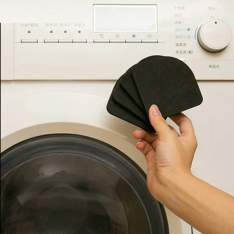 Black Sponge Anti Vibration Pads for Washing Machines and Refrigerators