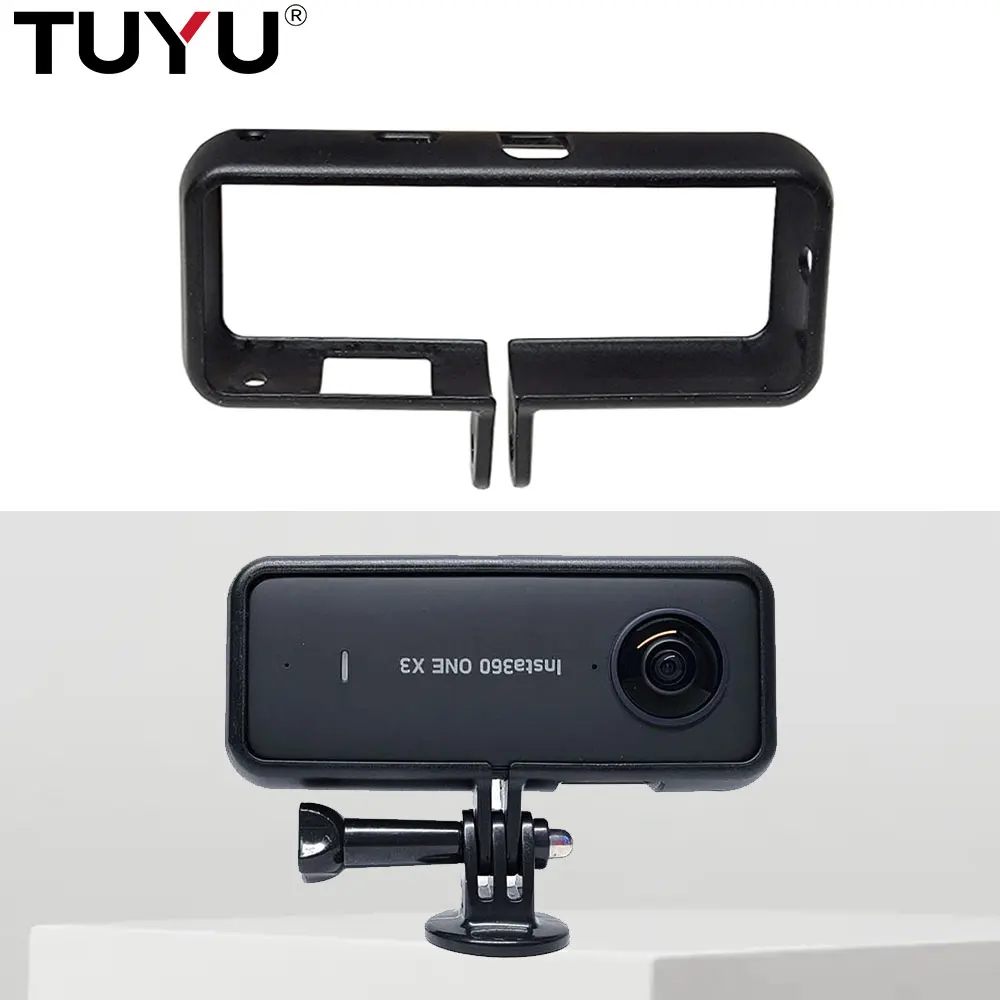 

Insta 360 X3 ONE X2 Precise Hole Full Protective Cage Camera Housing Case Frame for Insta360 ONE X2 X3 Panoramic Camera