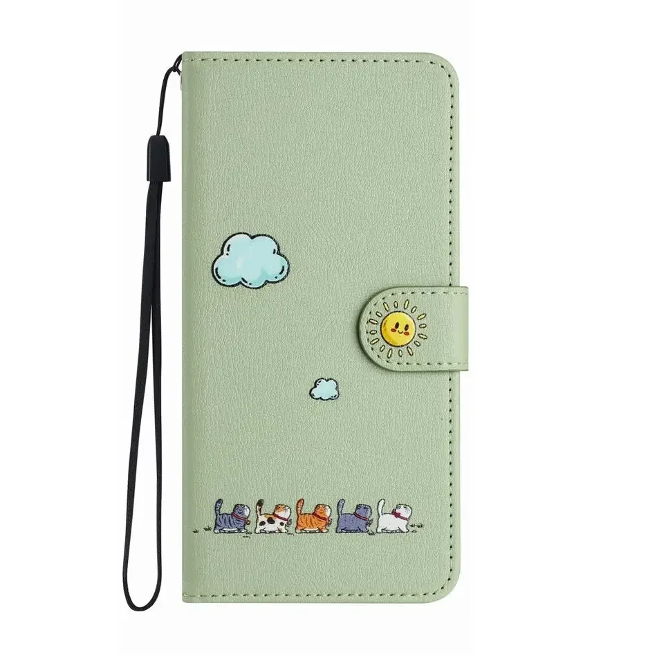 Luxury Book Flip Stand Wallet Cover - Stylish Protective Phone Case