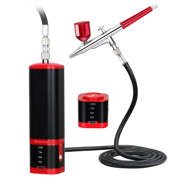 Personal Portable Cordless Mini Airbrush With Compressor Kit: A Portable and Multifunctional Tool for Creative Expression