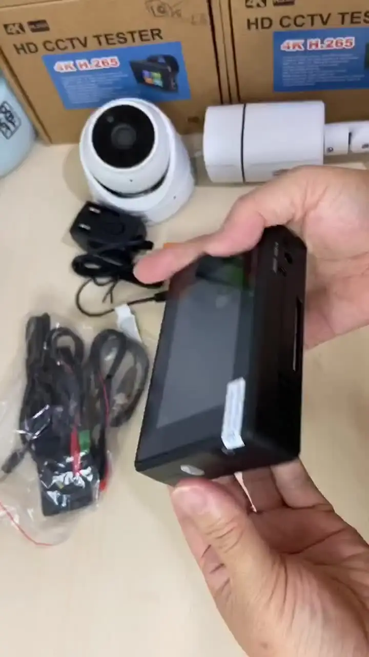 TahLiTech IP-тестер камер видеонаблюдения 4K
