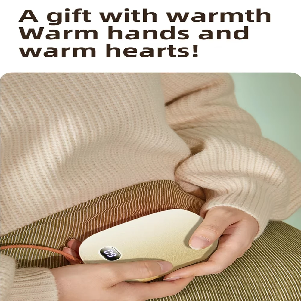 Portable Hand Warmer Xiaomi Rechargeable Flannel Portable Mini 20000 mAh Large Capacity Men Women Camping Travel Office