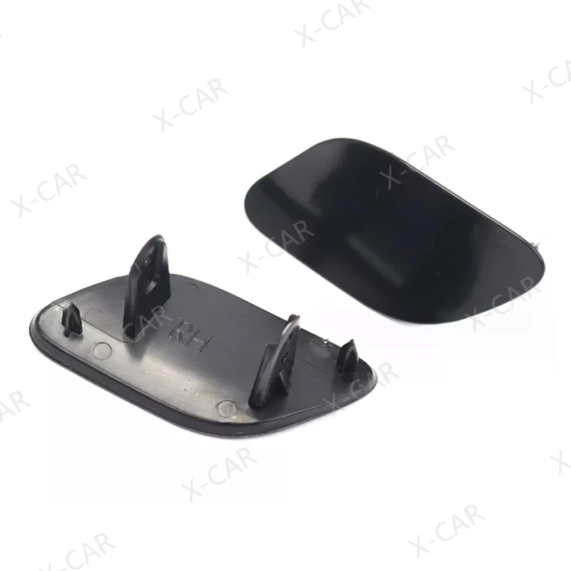 2PCS For Volvo XC40-Front Bumper Headlight Headlamp Washer Nozzle Cover Lid Water Spray Jet Cap 39848102 339848116