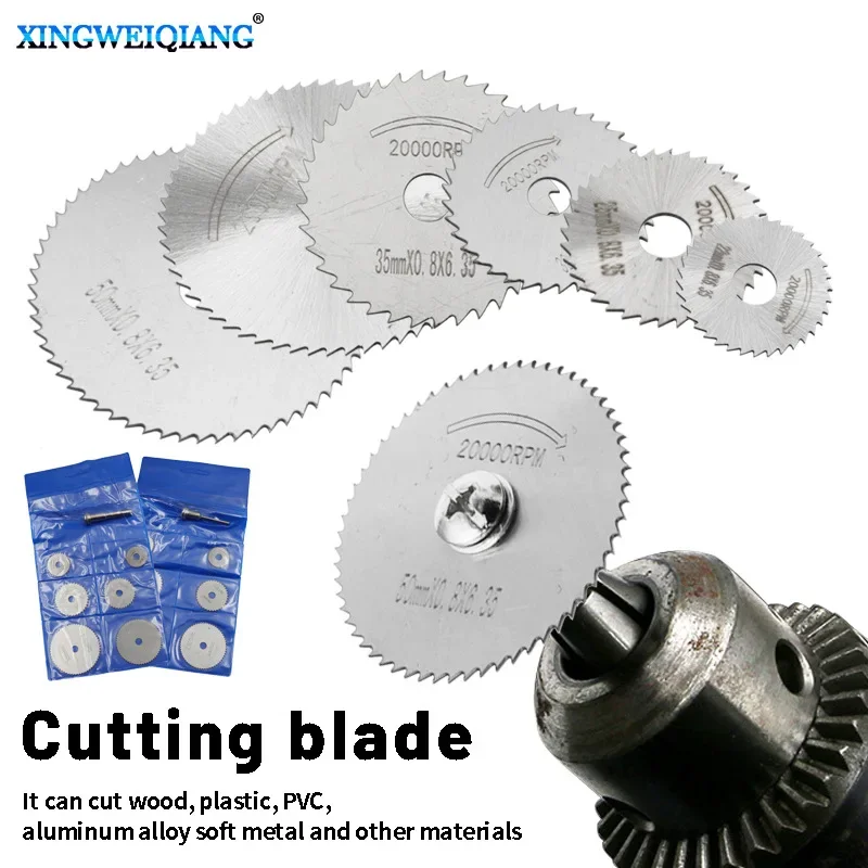 

3.2/6mm Metal HSS Circular Saw Blade High Speed Steel Woodworking Cutting Discs For Dremel Rotary Tool Dremel Accesorios
