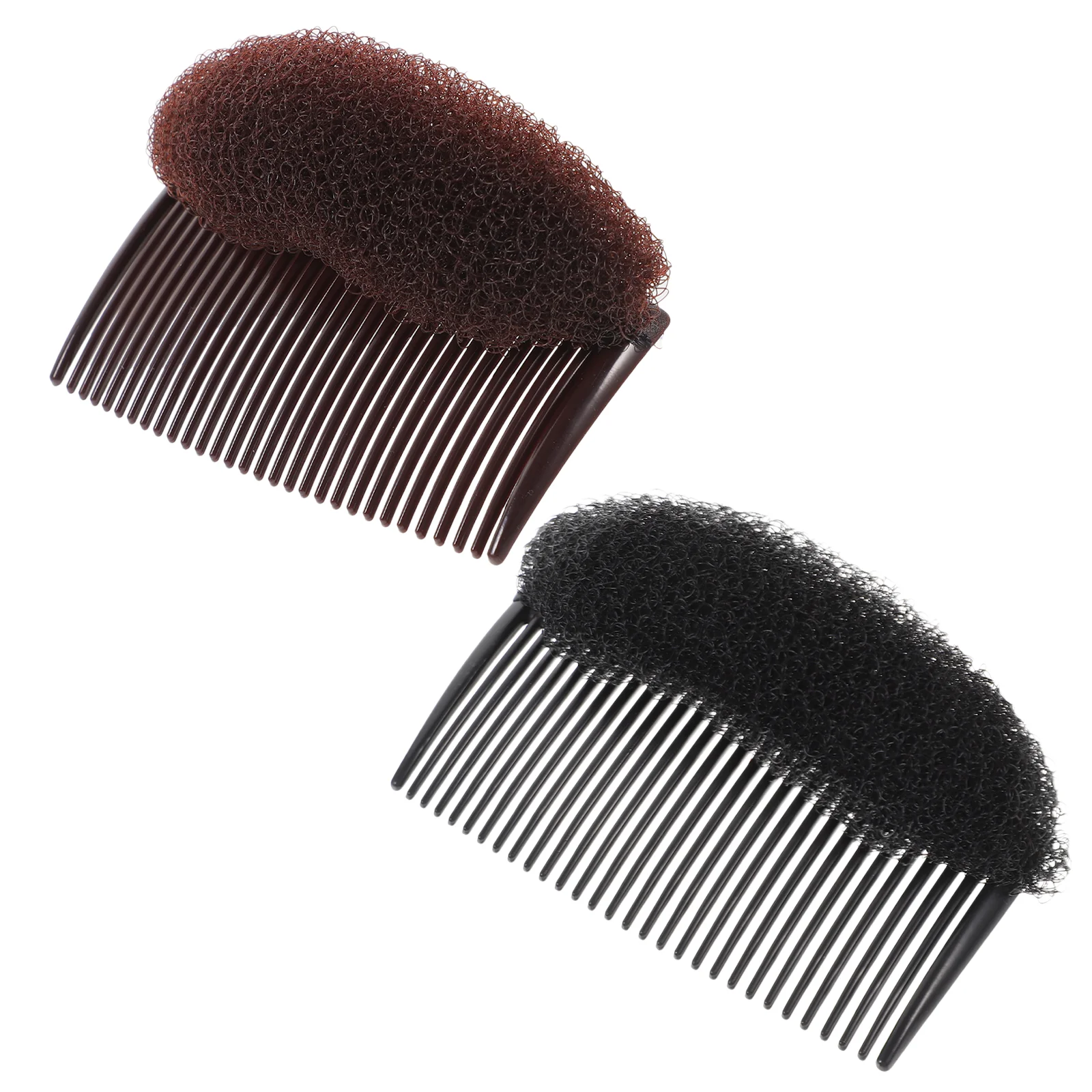 4 Pcs Volume Insert Hair Comb Clips for Bun Maker Korean Style Topper Accessories Safe Material Lasting Use Hairstyle