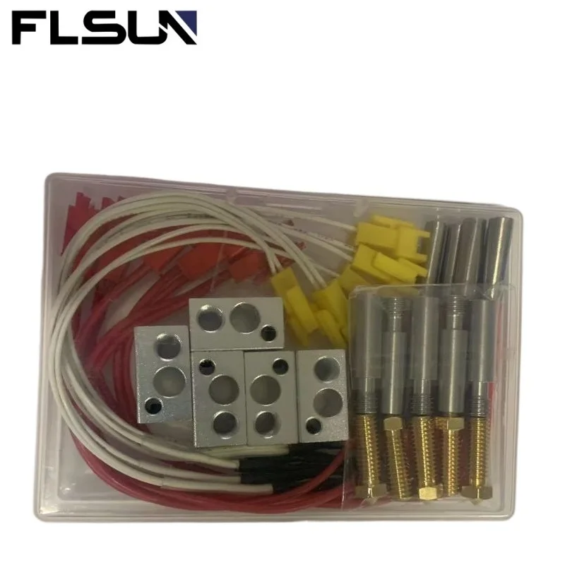 Flsun Super Racer 3d Printer Accessories SR Cartridge Heater Temperature Resistance Nozzle Module Combination  Efforter Parts