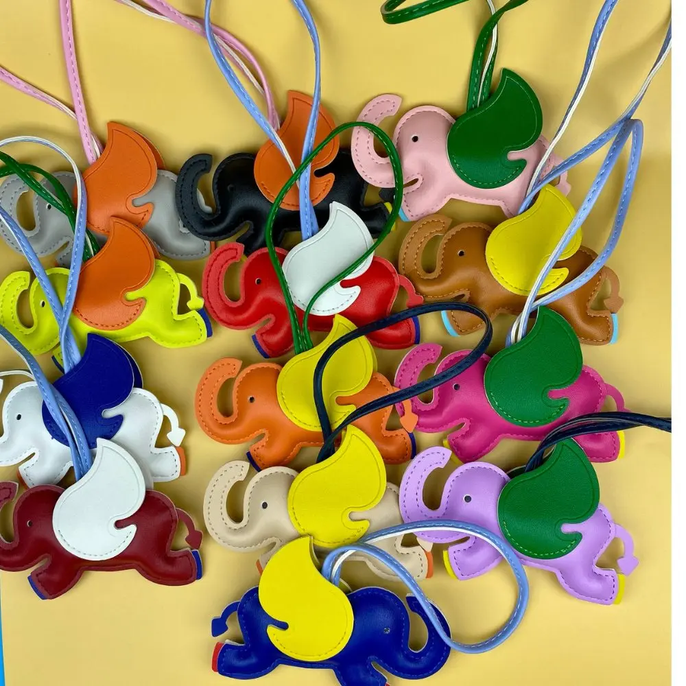 Elephant Bag Charm - Color Options