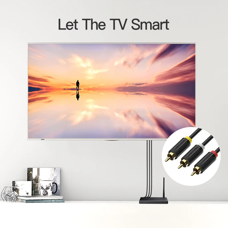 Vention 3RCA-3 RCA ̺   - AV ̺ STB DVD TV VCD Blueplayer  ̺ RCA  ݵ