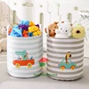 Folding Storage Basket Linen Storage Fabric Wardrobe Office Bedroom Closet Toys Laundry Basket With Handle Storage Organizer new 2
