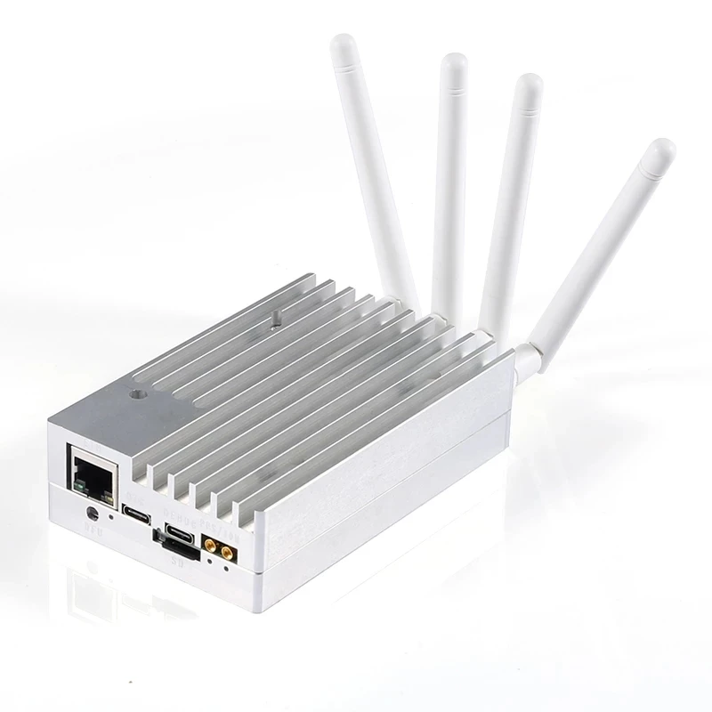 Sdr Radio Software Defined Radio Tame Clock Ad9363 Zynq7020 Per Adi Pluto Openwifi Zynqsdr Vctcxo 0.5Ppm + Copertura In Metallo Cnc