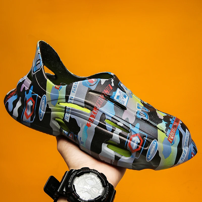 

Летние мужские шлепанцы, быстросохнущие, для улицы