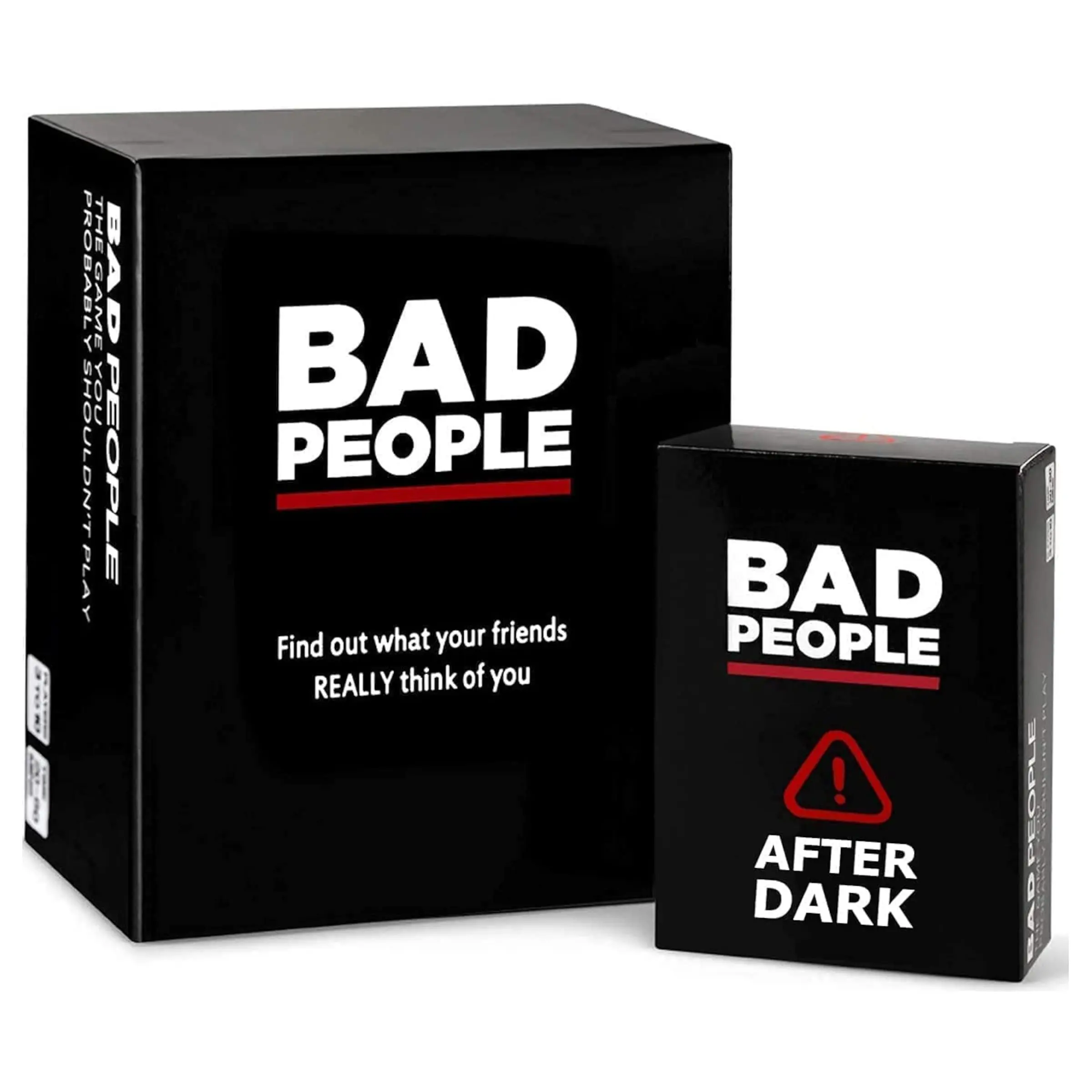 BAD PEOPLE Game + After Dark Expansion Pack  Party Board games inflatable party lake float island with misters and adjustable sunshadede canopy 6 people