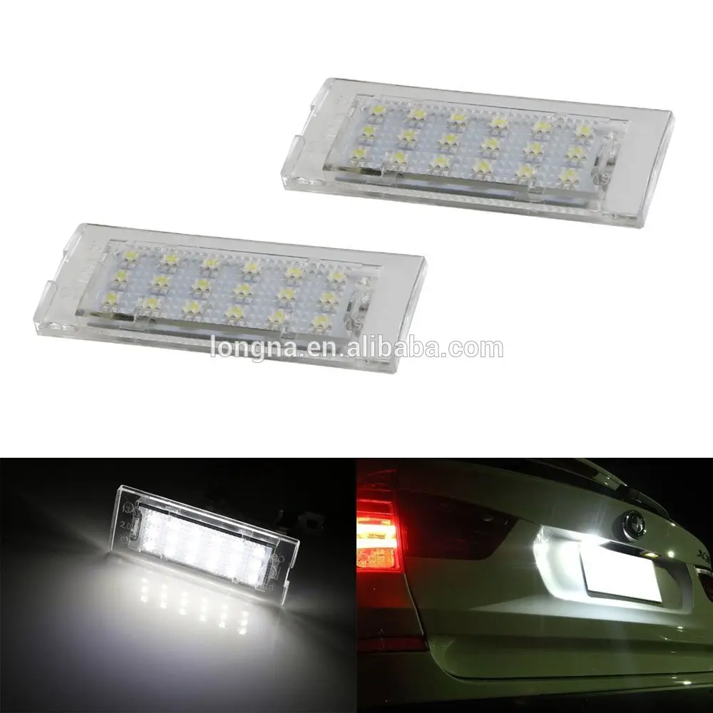 

Запасные лампы для номерного знака для BMW E83 X3 2004-2009 E53 X5, 18-SMD