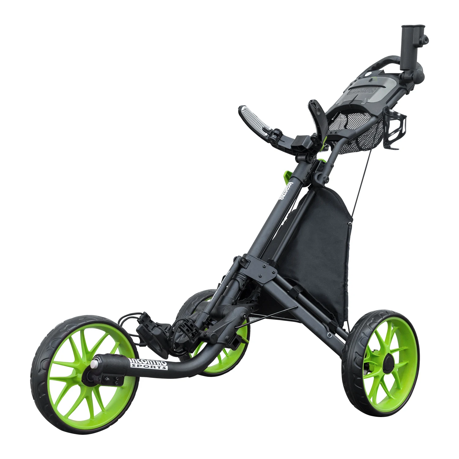 

Adult Youth Competition Training 3-Wheel Golf Bag Trolley One-Click Folding Ultra-Light
