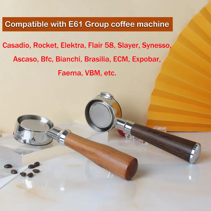 E61 Coffee Bottomless Portafilter 58mm Replacement Filter Basket